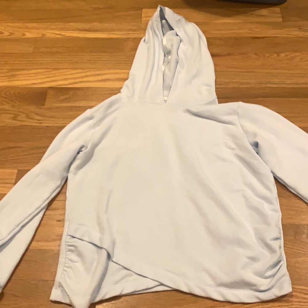 Blue Athleta kids sweatshirt